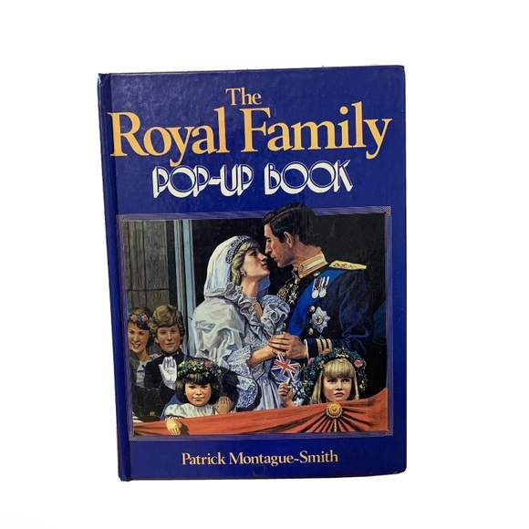 Vintage Other - The Royal Family Charles and Diana pop up book